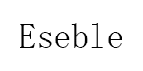 ESEBLE brand logo – shop ESEBLE on ClickShoppy Saudi Arabia