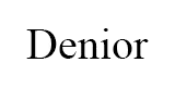 DENIOR brand logo – shop DENIOR on ClickShoppy Saudi Arabia