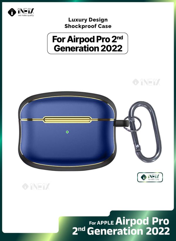 Luxury Design Shockproof Case for Apple AirPod Pro 2-2022