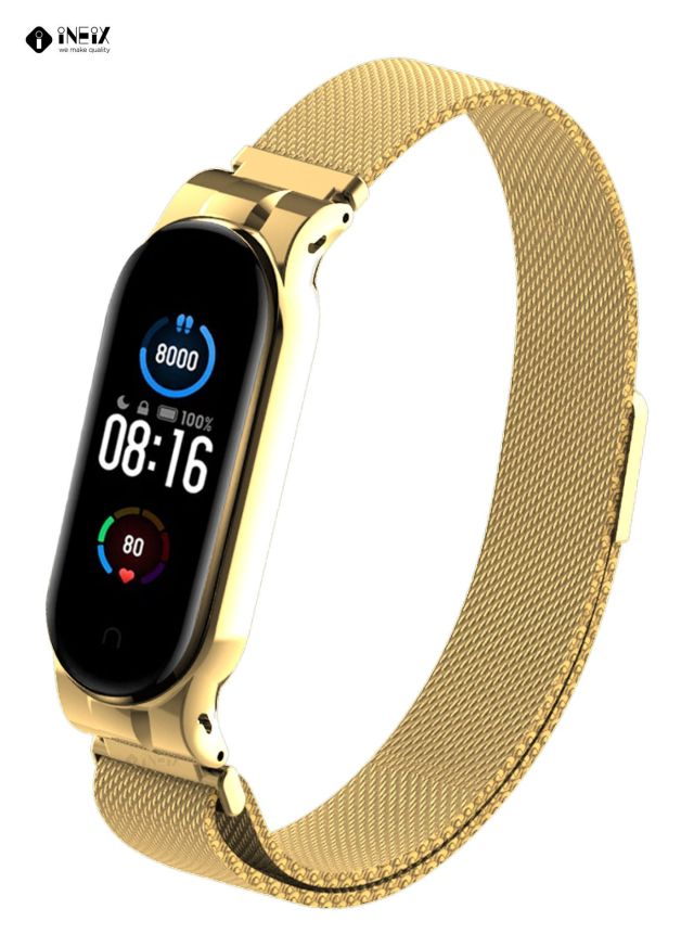 Steel Magnetic Replacement Strap For Xiaomi Mi Band 5