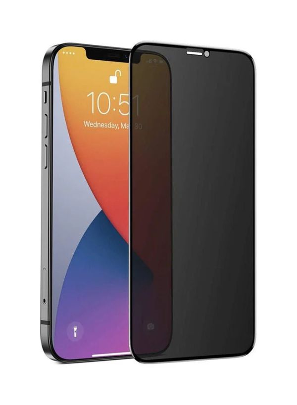 Privacy Tempered Glass Full Screen Protector For Apple iPhone 12 Pro