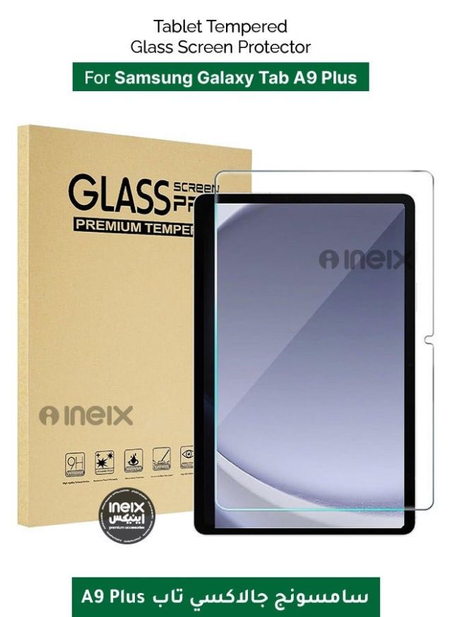 Tablet Tempered Glass Screen Protector For Samsung Galaxy Tab A9 Plus